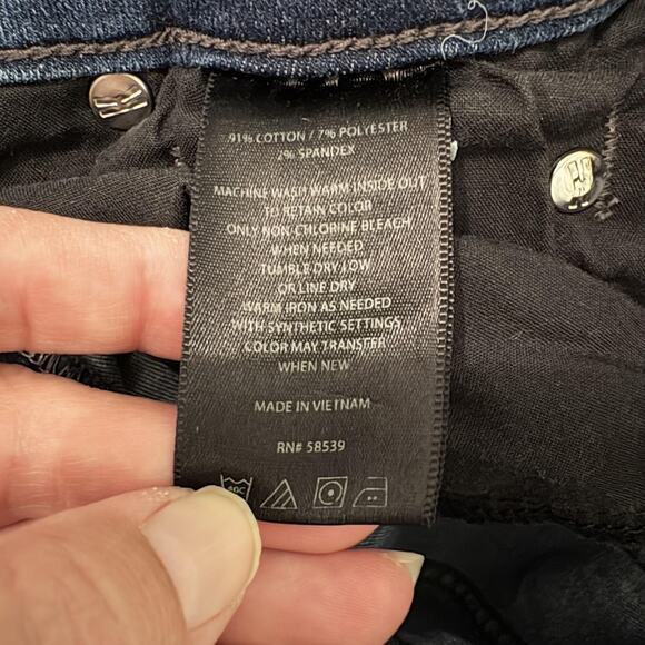 Kut From The Kloth Jeans Womens 0 Blue Mia Toothpick Skinny Distressed Denim - Picture 13 of 15